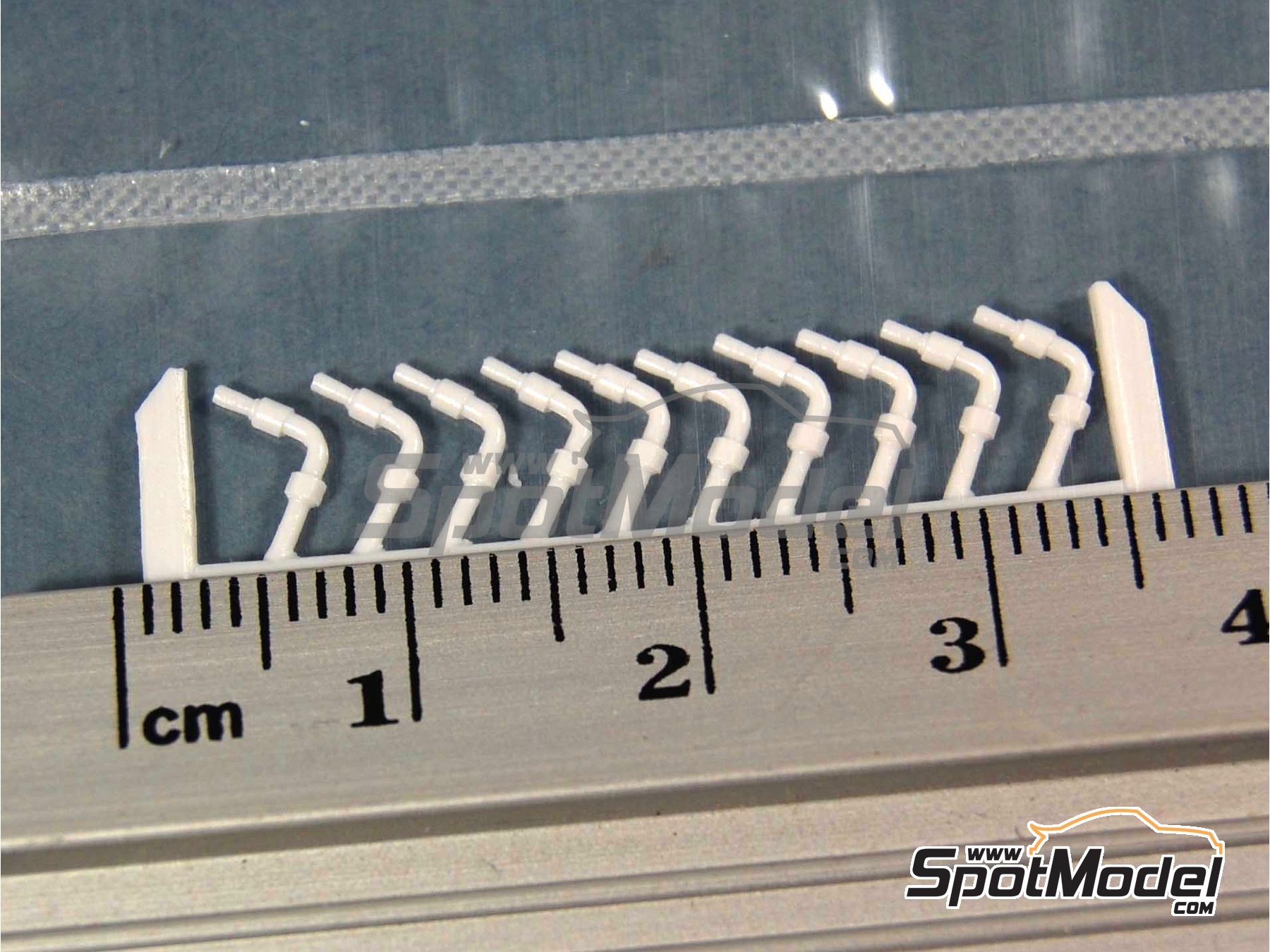 Detail-up Parts 14 Core Braided Silver Litz Cable Model Car Detail Up ...