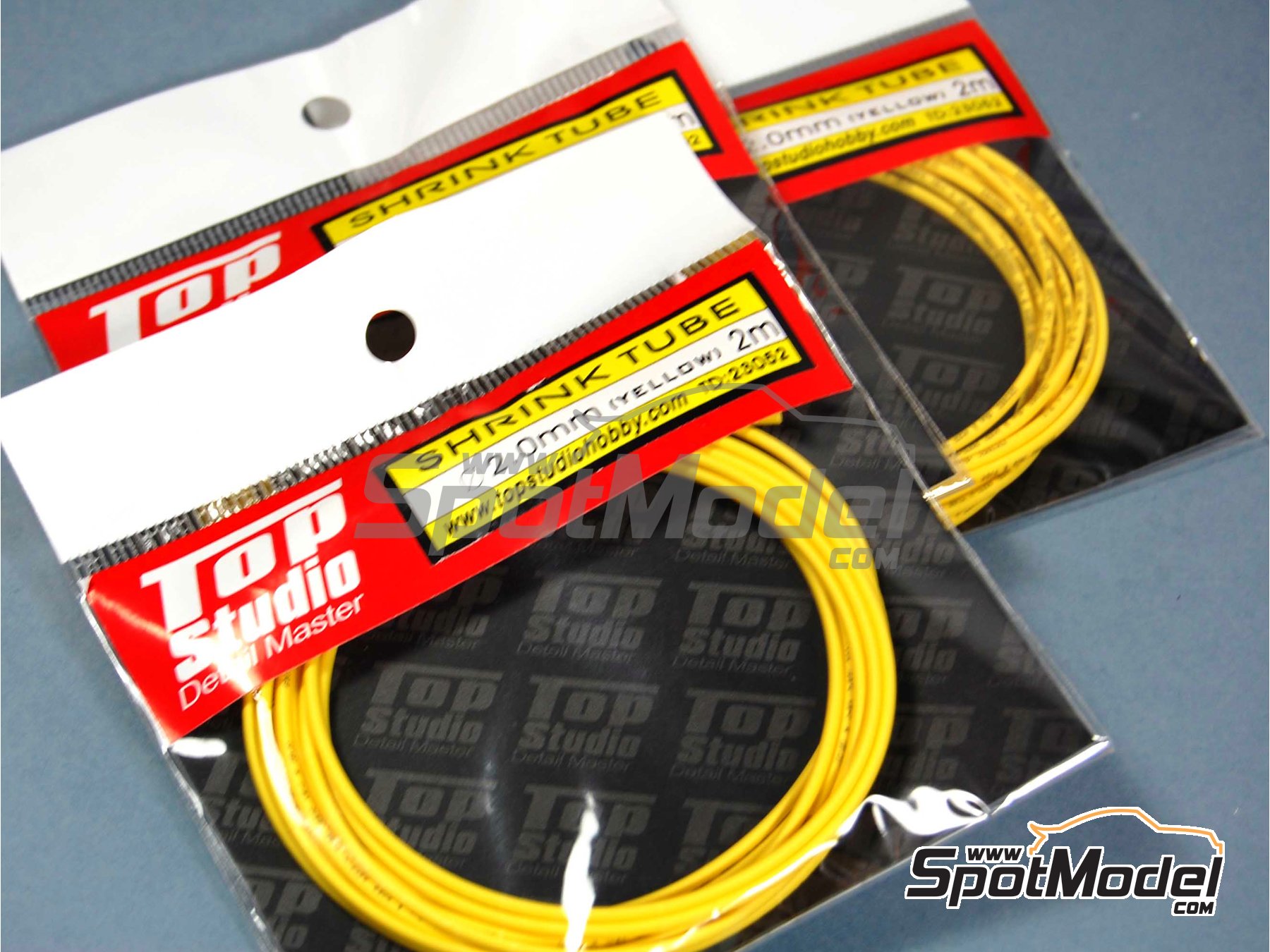 Image 2: Tubo termoretractil 2.0mm x 2 m - Color amarillo | Tubo fabricado por Top Studio (ref.&nbsp;TD23052)