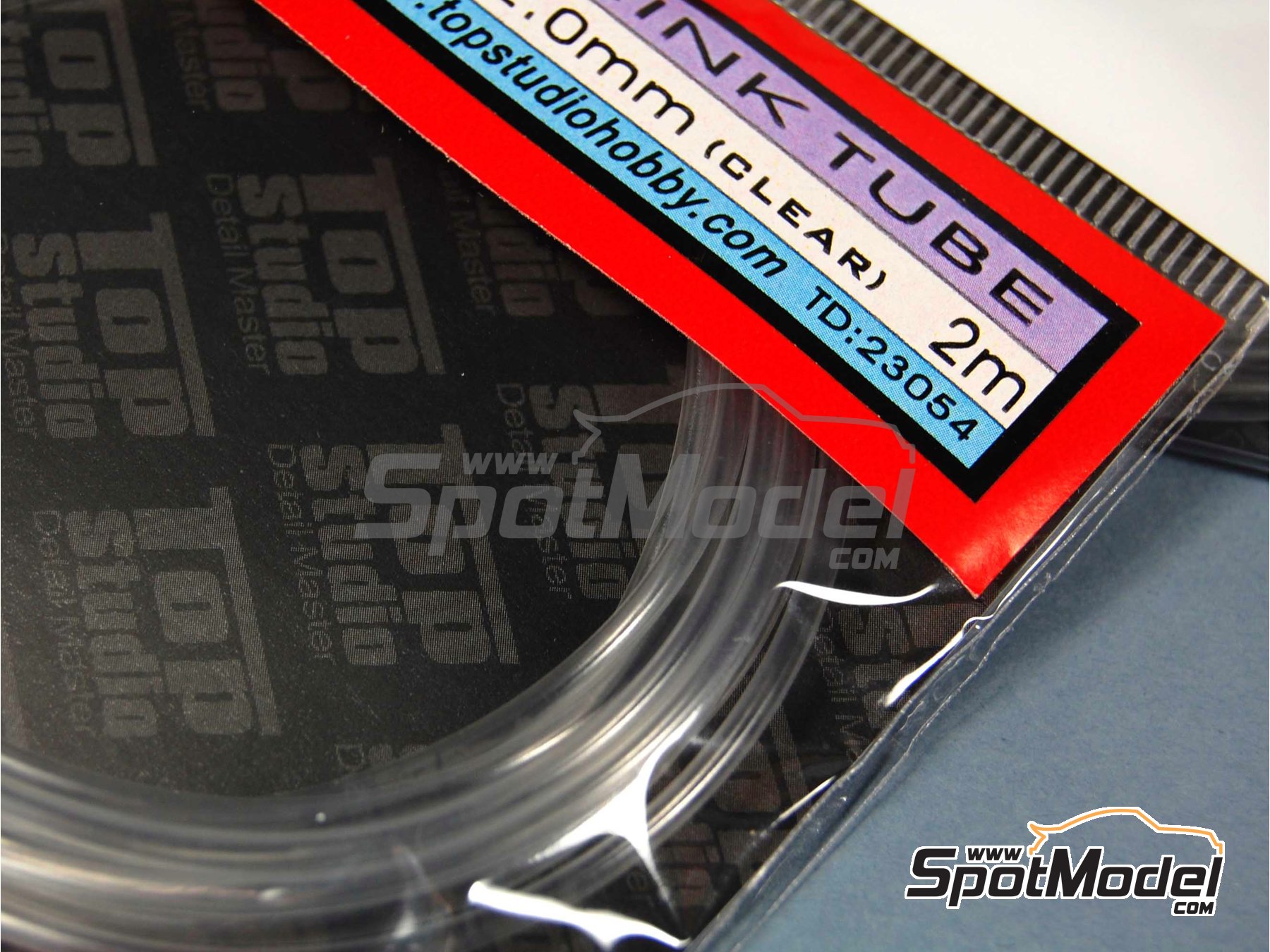 Image 1: Tubo termoretractil 2.0mm x 2 m - Transparente | Tubo fabricado por Top Studio (ref.&nbsp;TD23054)