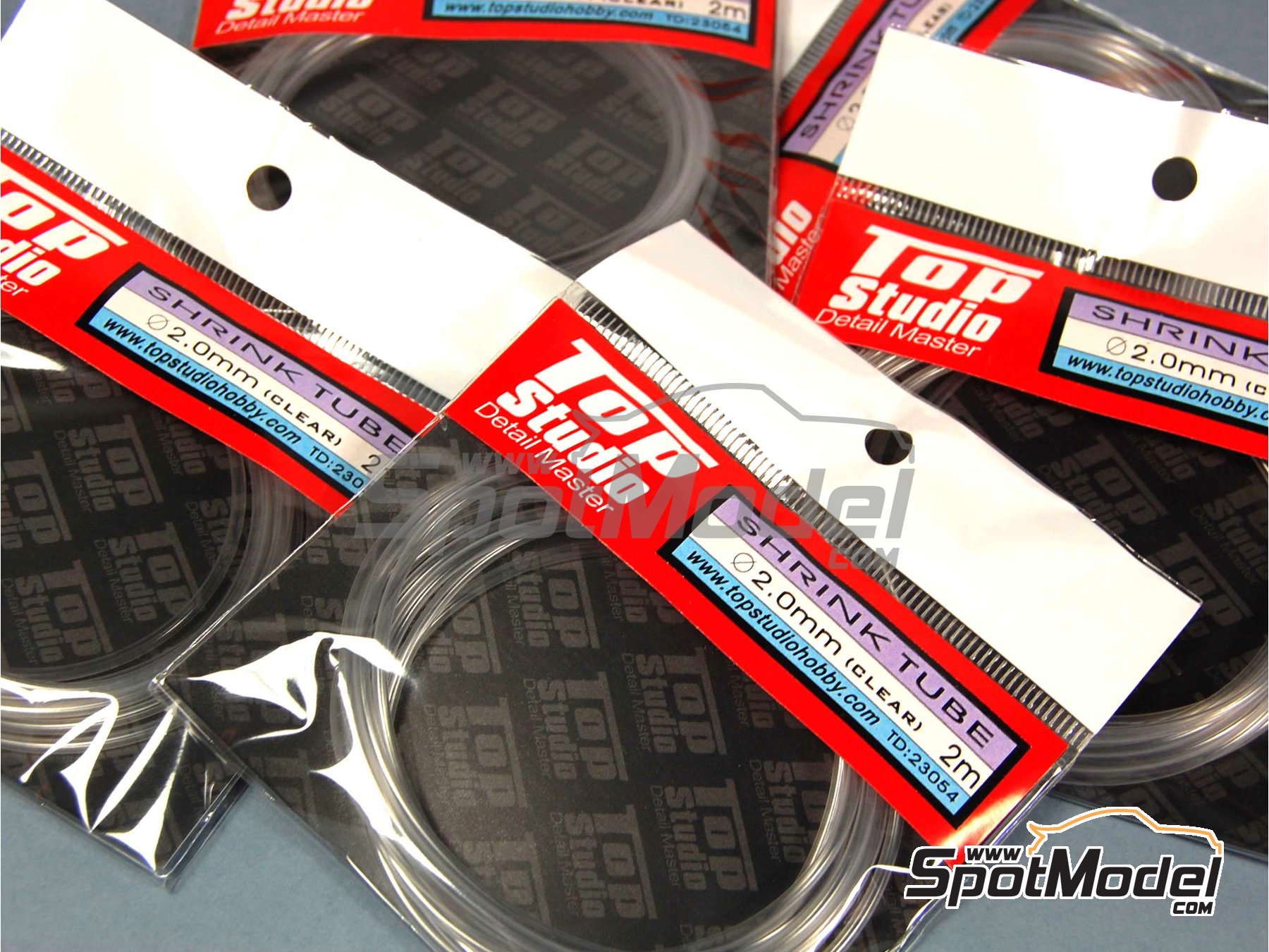 Image 2: Tubo termoretractil 2.0mm x 2 m - Transparente | Tubo fabricado por Top Studio (ref.&nbsp;TD23054)