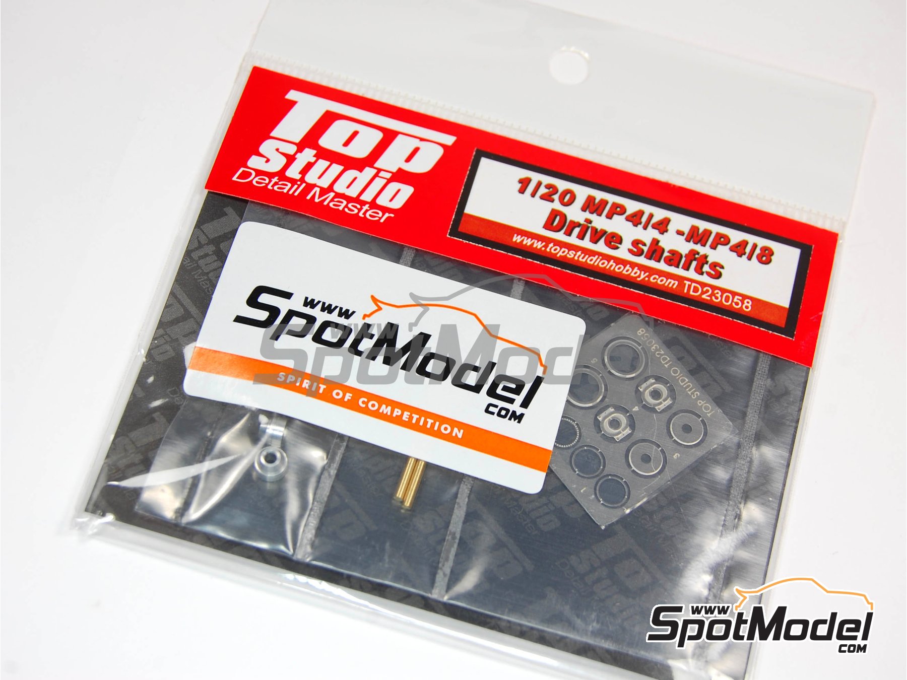 Image 2: McLaren Honda MP4/8 - MP4/4 Drive Shafts | Drive shafts in 1/20 scale manufactured by Top Studio (ref.&nbsp;TD23058)
