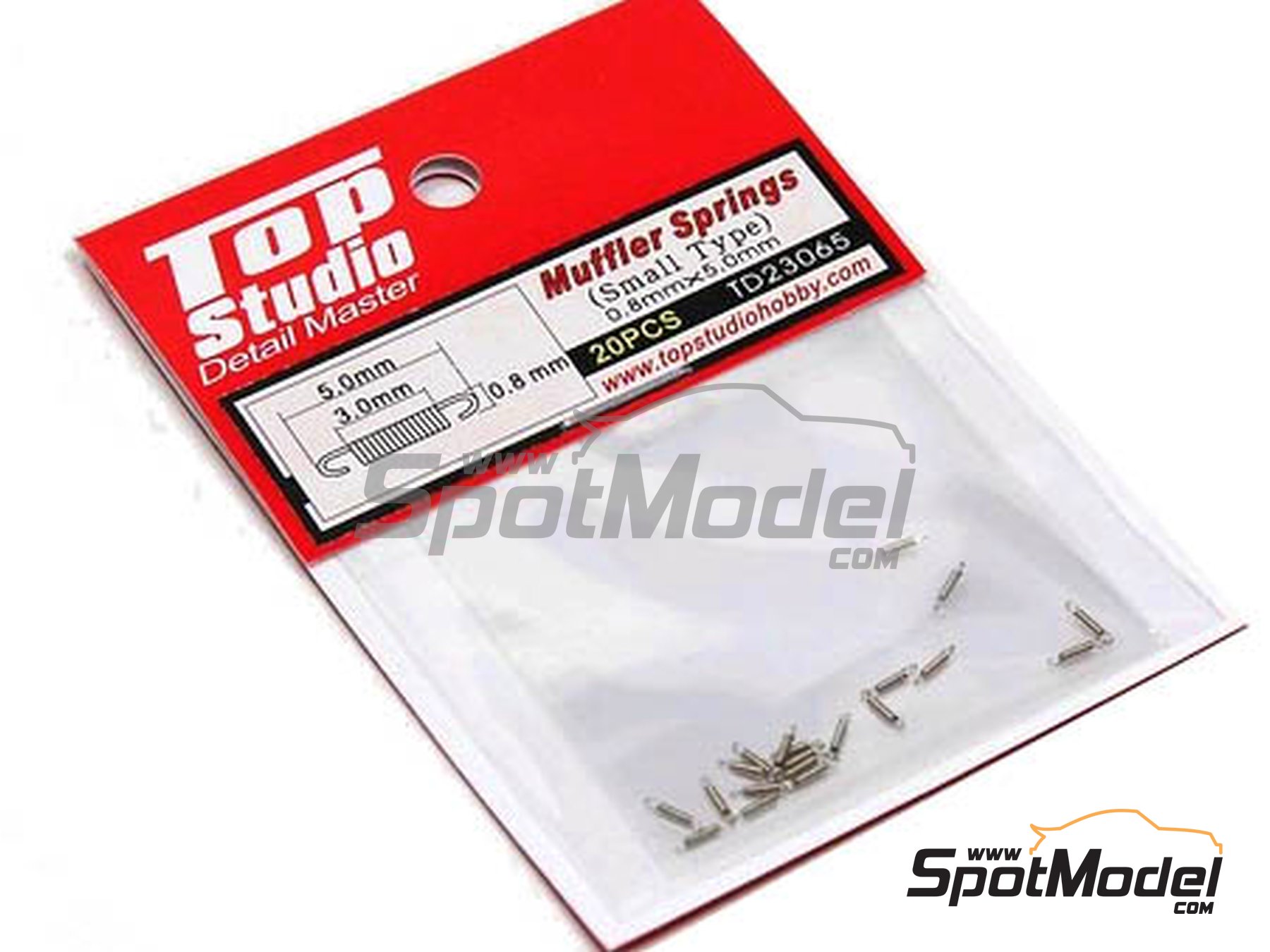 Image 4: Muelles para escape - tama&ntilde;o peque&ntilde;o | Detalle fabricado por Top Studio (ref.&nbsp;TD23065)