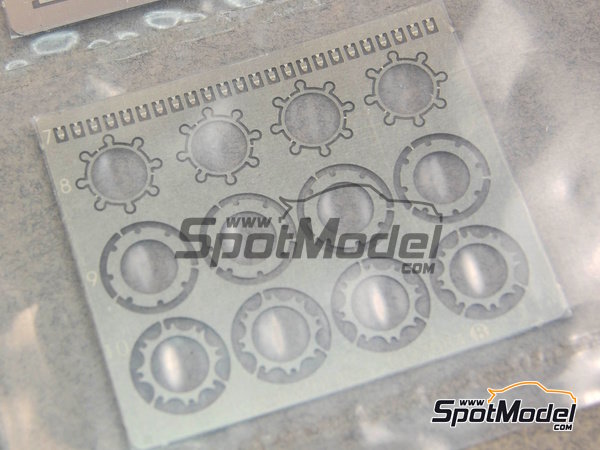 Image 4: Discos de freno para McLaren MP4/5B o MP4/5 | Detalle en escala&nbsp;1/20 fabricado por Top Studio (ref.&nbsp;TD23084)