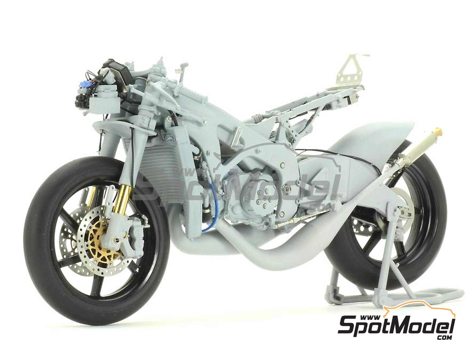 Top Studio: Detail up set 1/12 scale Honda RS250RW for Hasegawa kit (ref.  TD23085) | SpotModel