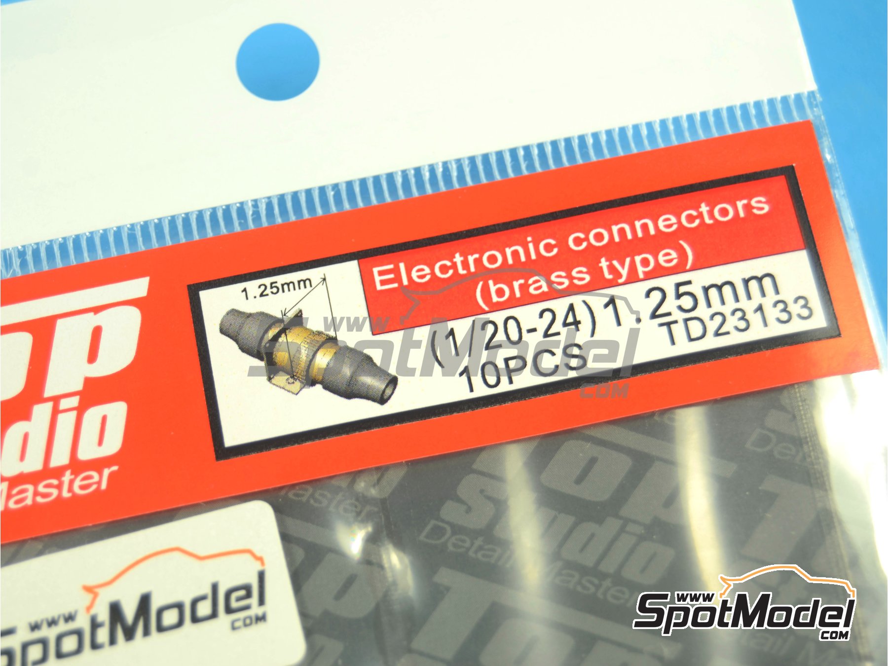 Image 1: Conectores electricos | Detalle en escala 1/20 fabricado por Top Studio (ref. TD23133)