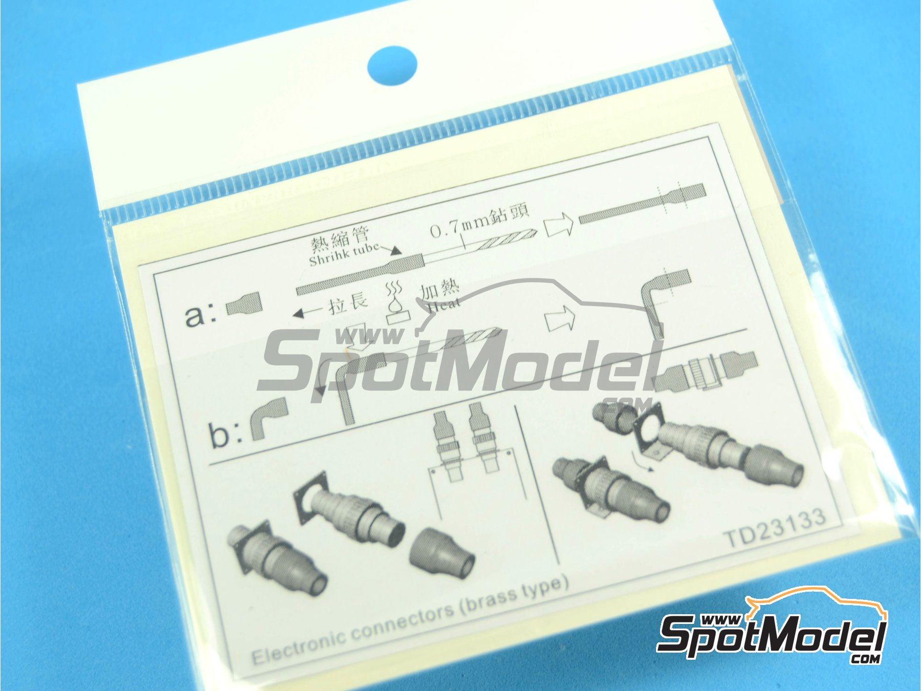 Image 6: Conectores electricos | Detalle en escala 1/20 fabricado por Top Studio (ref. TD23133)