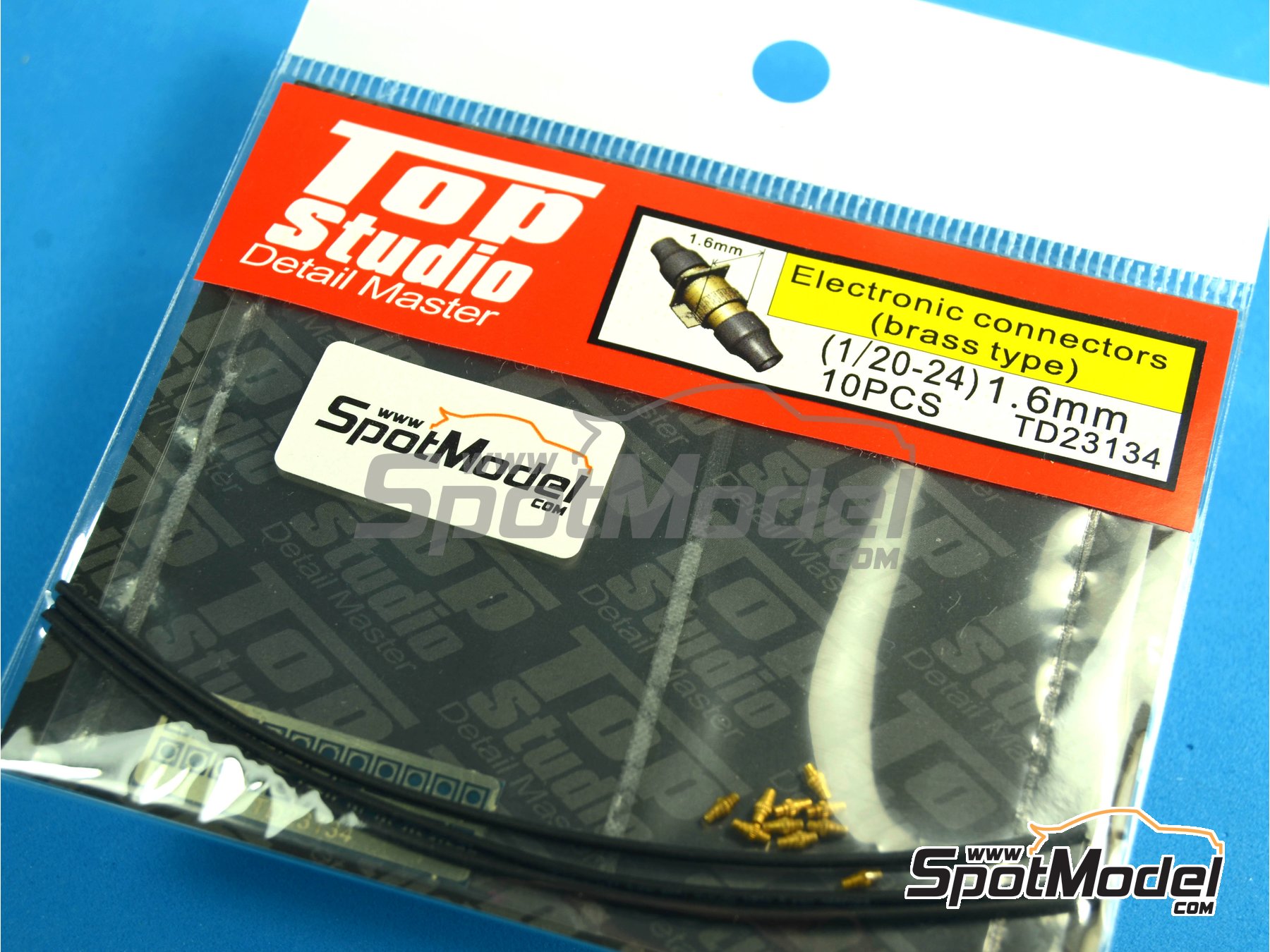 Image 1: Conectores el&eacute;ctricos | Detalle en escala&nbsp;1/20 fabricado por Top Studio (ref.&nbsp;TD23134)