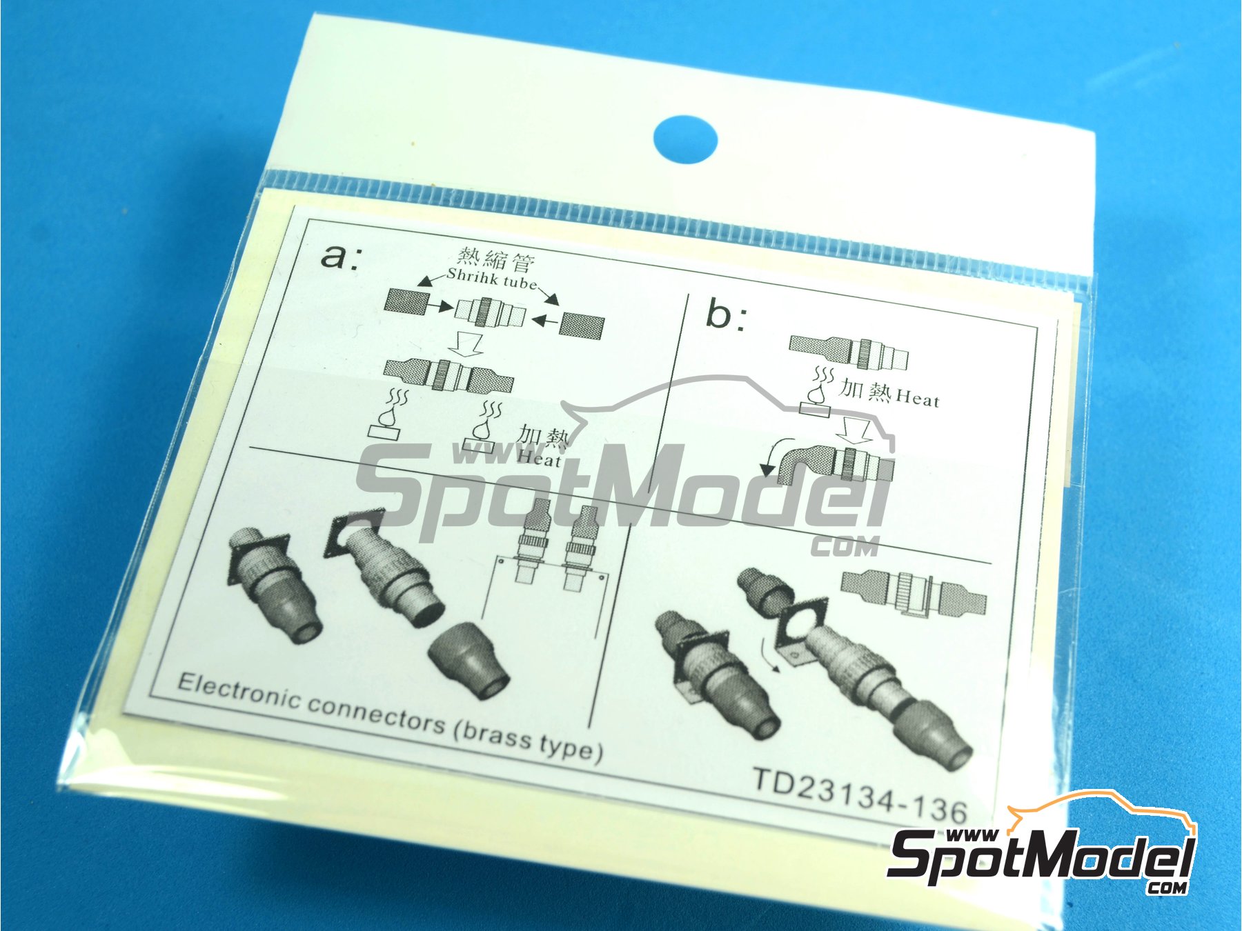 Image 6: Conectores el&eacute;ctricos | Detalle en escala&nbsp;1/20 fabricado por Top Studio (ref.&nbsp;TD23134)
