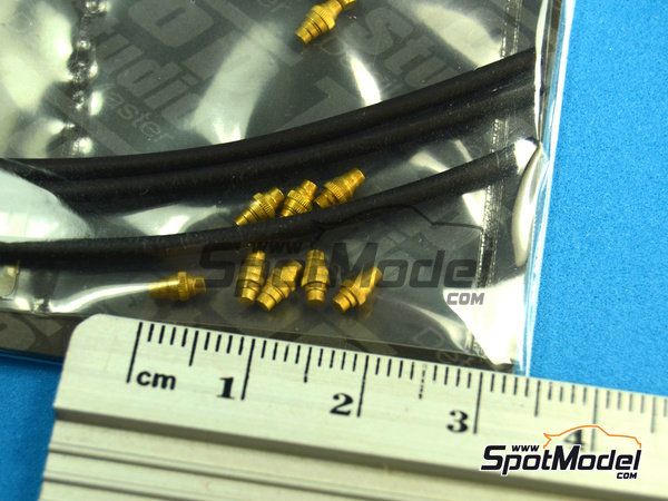 Image 2: Conectores eléctricos | Detalle en escala 1/12 fabricado por Top Studio (ref. TD23136)