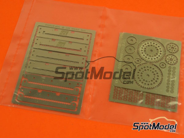 Image 7: Honda NSR500 - Campeonato del Mundo de Motociclismo 1989 | Cadena en escala&nbsp;1/12 fabricado por Top Studio (ref.&nbsp;TD23143)