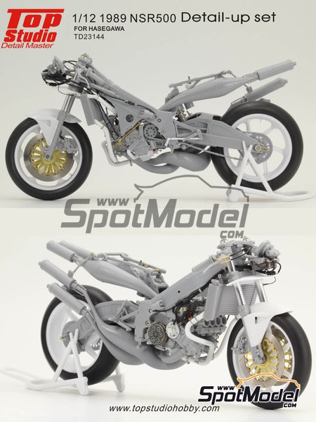 Hasegawa SP338 1/12 Scale Motorcycle Model Kit Baribari Legend Honda NSR500 