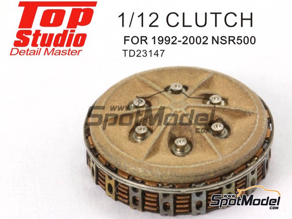 Image 5: Honda NSR500 -  1992, 1993, 1994, 1995, 1996, 1997, 1998, 1999, 2000, 2001 and 2002 | Clutch in 1/12 scale manufactured by Top Studio (ref.&nbsp;TD23147)