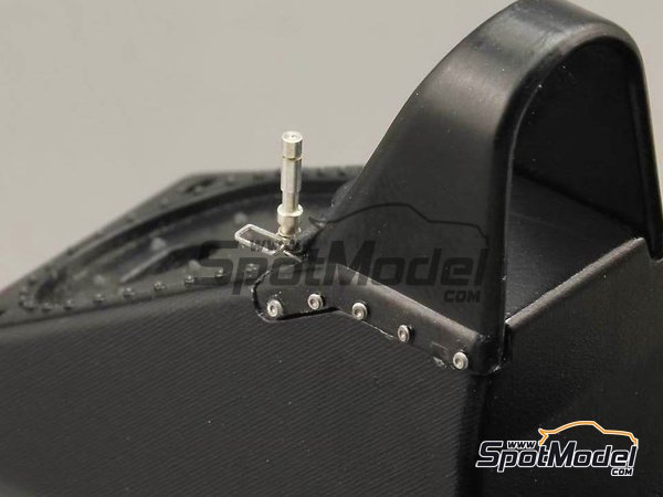 Image 1: McLaren Honda MP4/6 | Antenna in 1/12 scale manufactured by Top Studio (ref.&nbsp;TD23156)