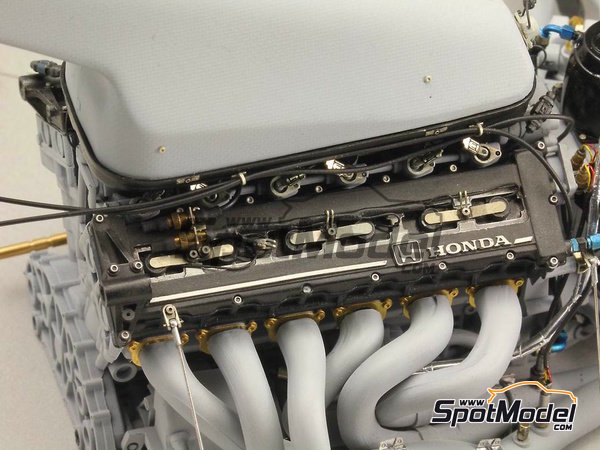 Image 9: McLaren Honda MP4/6 | Set de mejora y detallado en escala&nbsp;1/12 fabricado por Top Studio (ref.&nbsp;TD23160)