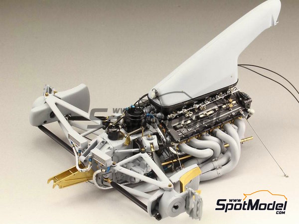 Image 13: McLaren Honda MP4/6 | Set de mejora y detallado en escala&nbsp;1/12 fabricado por Top Studio (ref.&nbsp;TD23160)