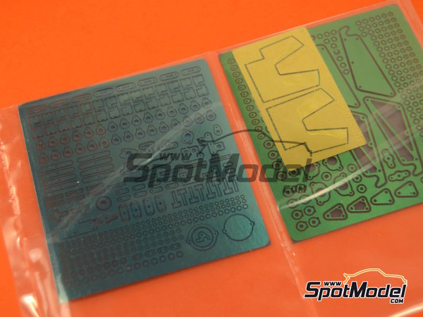 Image 18: McLaren Honda MP4/6 | Set de mejora y detallado en escala&nbsp;1/12 fabricado por Top Studio (ref.&nbsp;TD23160)