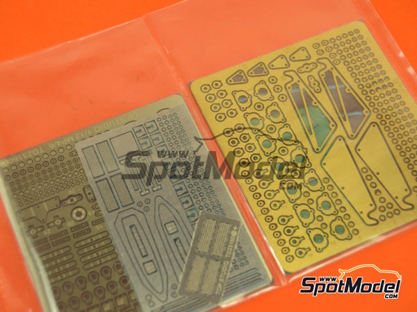 Image 19: McLaren Honda MP4/6 | Set de mejora y detallado en escala&nbsp;1/12 fabricado por Top Studio (ref.&nbsp;TD23160)