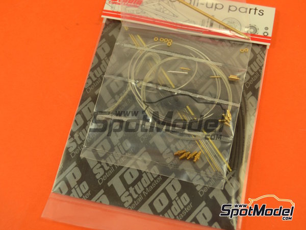 Image 21: McLaren Honda MP4/6 | Set de mejora y detallado en escala&nbsp;1/12 fabricado por Top Studio (ref.&nbsp;TD23160)