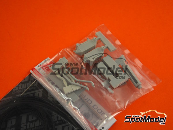 Image 13: McLaren Honda MP4/6 | Set de mejora y detallado en escala&nbsp;1/12 fabricado por Top Studio (ref.&nbsp;TD23161)