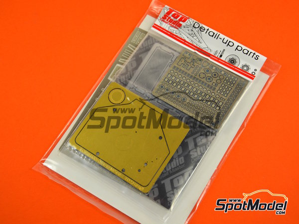 Image 16: McLaren Honda MP4/6 | Set de mejora y detallado en escala&nbsp;1/12 fabricado por Top Studio (ref.&nbsp;TD23161)