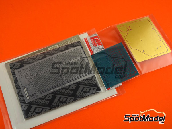 Image 17: McLaren Honda MP4/6 | Set de mejora y detallado en escala&nbsp;1/12 fabricado por Top Studio (ref.&nbsp;TD23161)