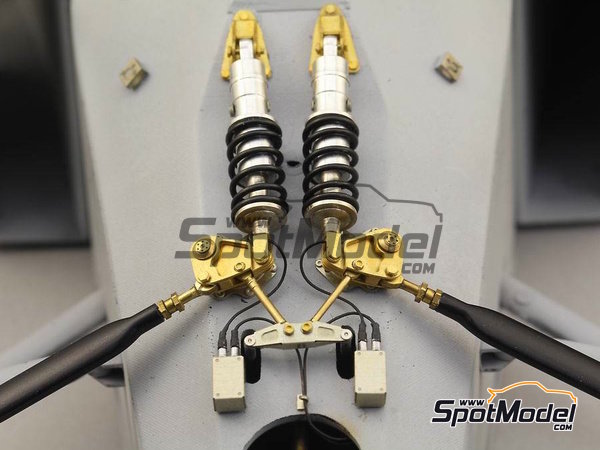 Image 3: McLaren Honda MP4/6 | Set de mejora y detallado en escala&nbsp;1/12 fabricado por Top Studio (ref.&nbsp;TD23164)