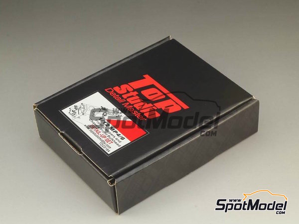 Image 10: McLaren Honda MP4/6 | Set de mejora y detallado en escala&nbsp;1/12 fabricado por Top Studio (ref.&nbsp;TD23164)