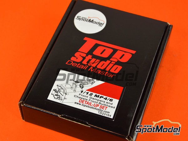 Image 12: McLaren Honda MP4/6 | Set de mejora y detallado en escala&nbsp;1/12 fabricado por Top Studio (ref.&nbsp;TD23164)