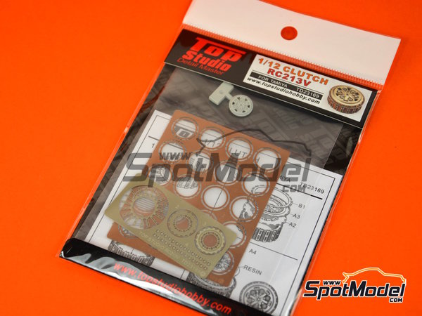 Image 4: Honda RC213V | Clutch in 1/12 scale manufactured by Top Studio (ref. TD23169)