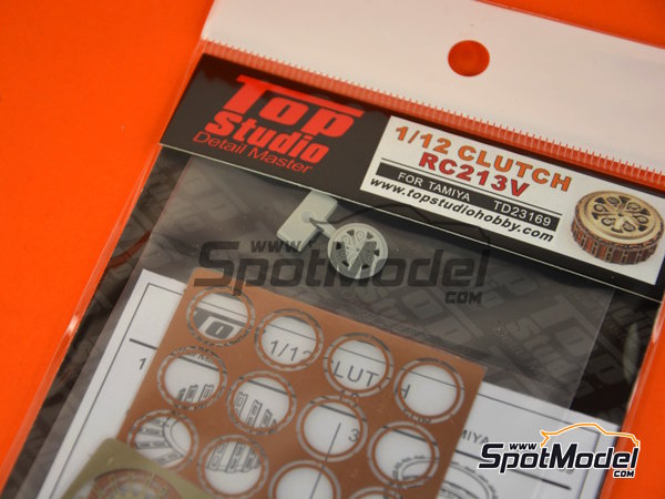 Image 5: Honda RC213V | Clutch in 1/12 scale manufactured by Top Studio (ref. TD23169)