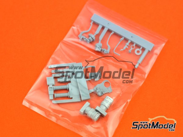 Image 22: Honda RC213V -  2014 | Set de mejora y detallado en escala&nbsp;1/12 fabricado por Top Studio (ref.&nbsp;TD23175)