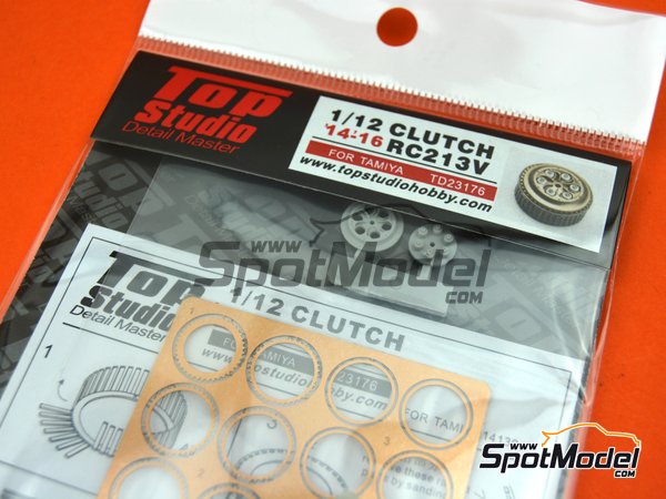 Image 1: Honda RC213V -  2014, 2015 and 2016 | Clutch in 1/12 scale manufactured by Top Studio (ref.&nbsp;TD23176)