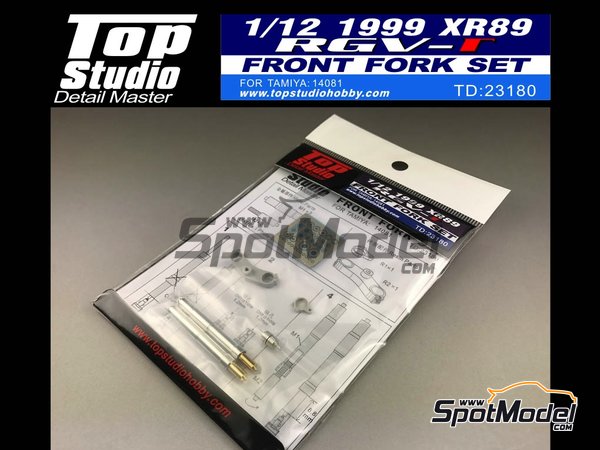 Top Studio 1/12 XR89 RVG-Gamma Front Fork Set 1999 for Tamiya #14081 