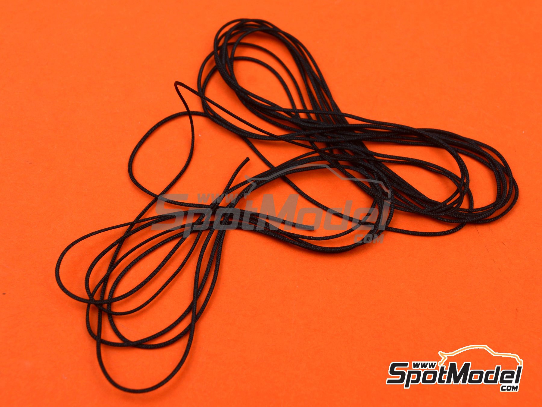 Image 6: Black braided line 0.6mm | Pipe manufactured by Top Studio (ref. TD23205)