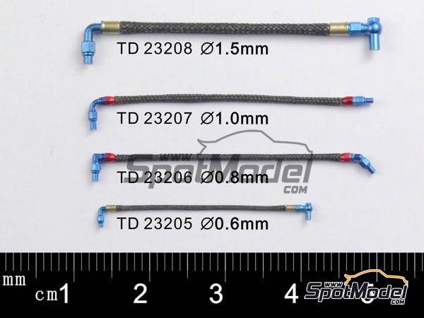 Image 2: Cable trenzado de 0.8mm de color negro | Tubo fabricado por Top Studio (ref. TD23206)