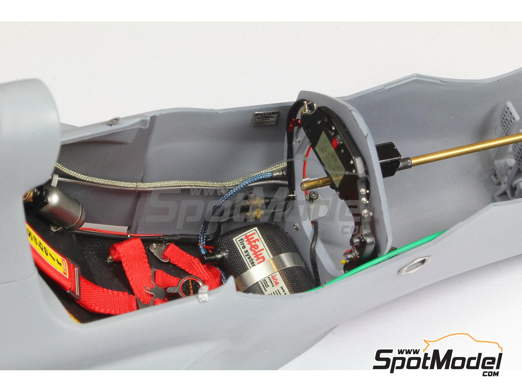 Image 9: Williams Renault FW14B | Set de mejora y detallado en escala 1/12 fabricado por Top Studio (ref. TD23226)