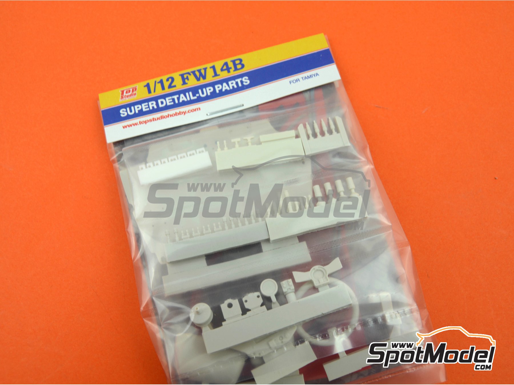 Image 17: Williams Renault FW14B | Set de mejora y detallado en escala 1/12 fabricado por Top Studio (ref. TD23226)