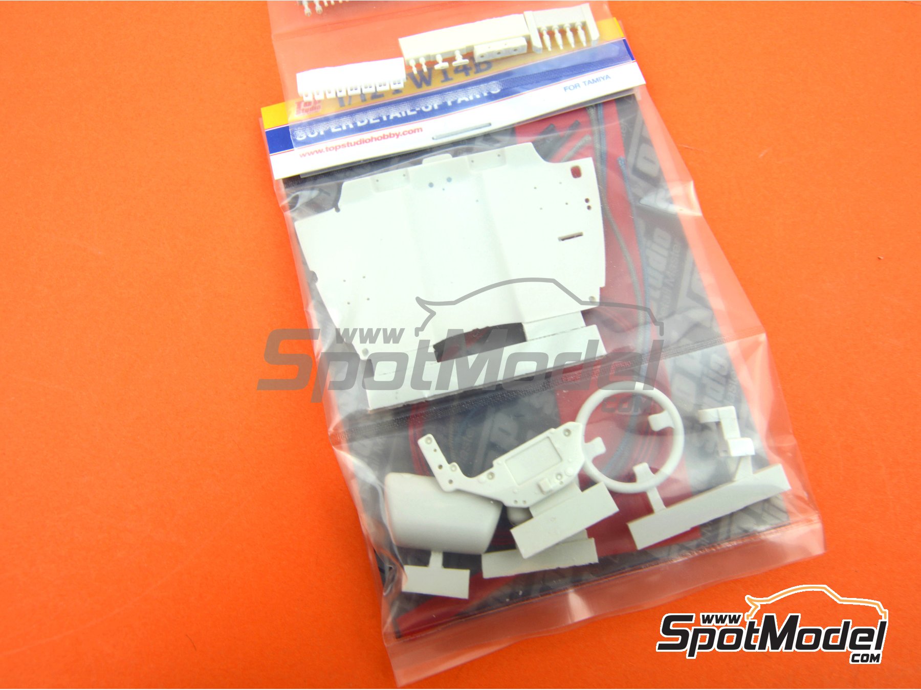 Image 18: Williams Renault FW14B | Set de mejora y detallado en escala 1/12 fabricado por Top Studio (ref. TD23226)