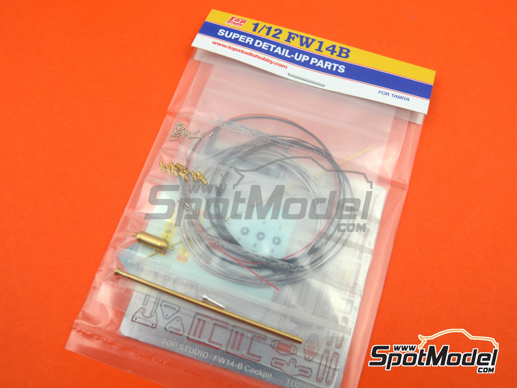 Image 31: Williams Renault FW14B | Set de mejora y detallado en escala 1/12 fabricado por Top Studio (ref. TD23226)