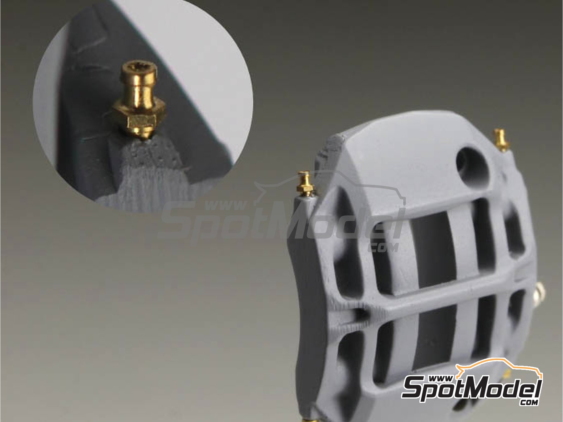 Image 3: Bleed nipple screws | Detail in 1/12 scale manufactured by Top Studio (ref.&nbsp;TD23264)