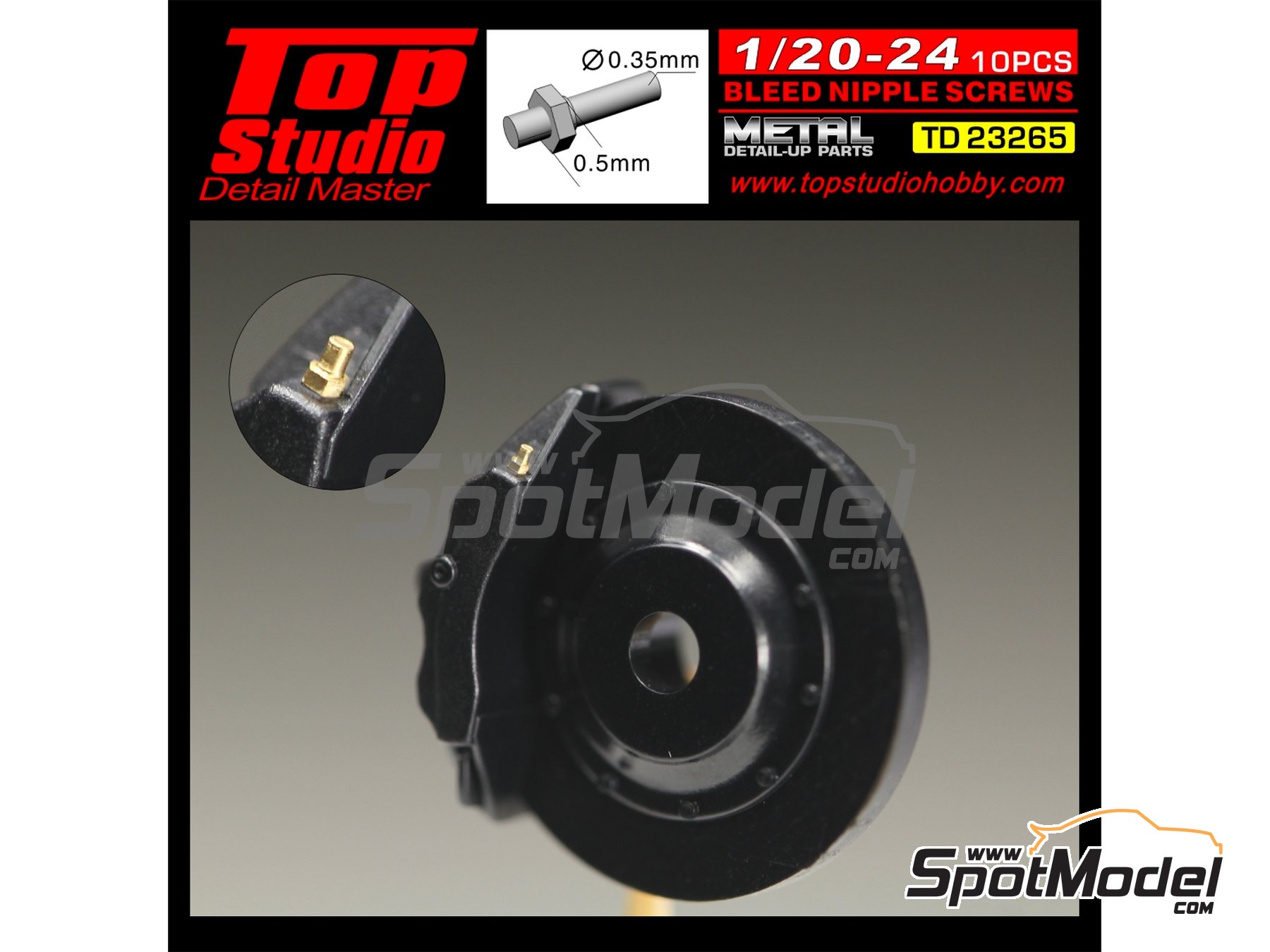 Image 1: Purgadores | Detalle en escala 1/20 fabricado por Top Studio (ref. TD23265)