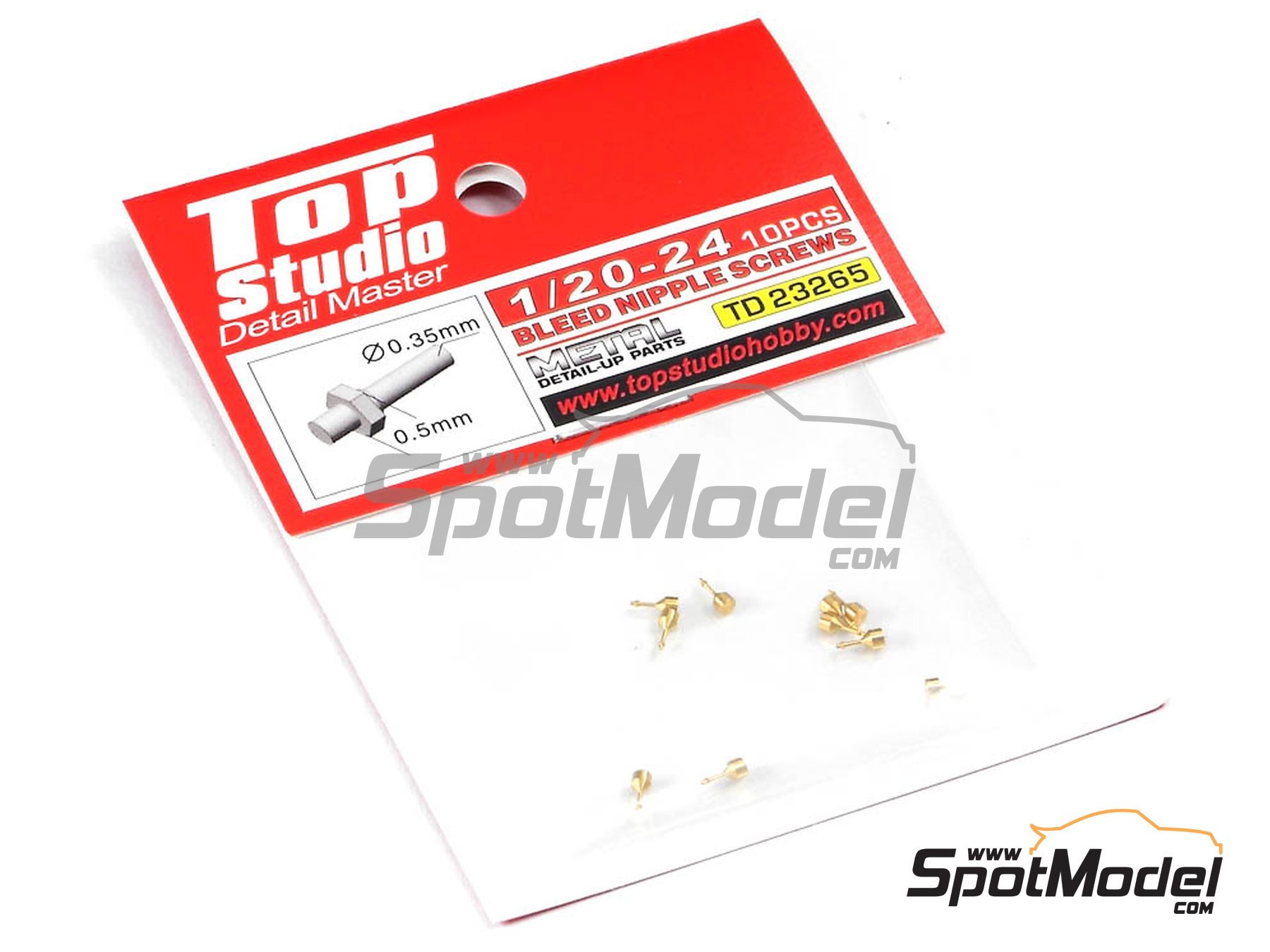 Image 2: Purgadores | Detalle en escala 1/20 fabricado por Top Studio (ref. TD23265)