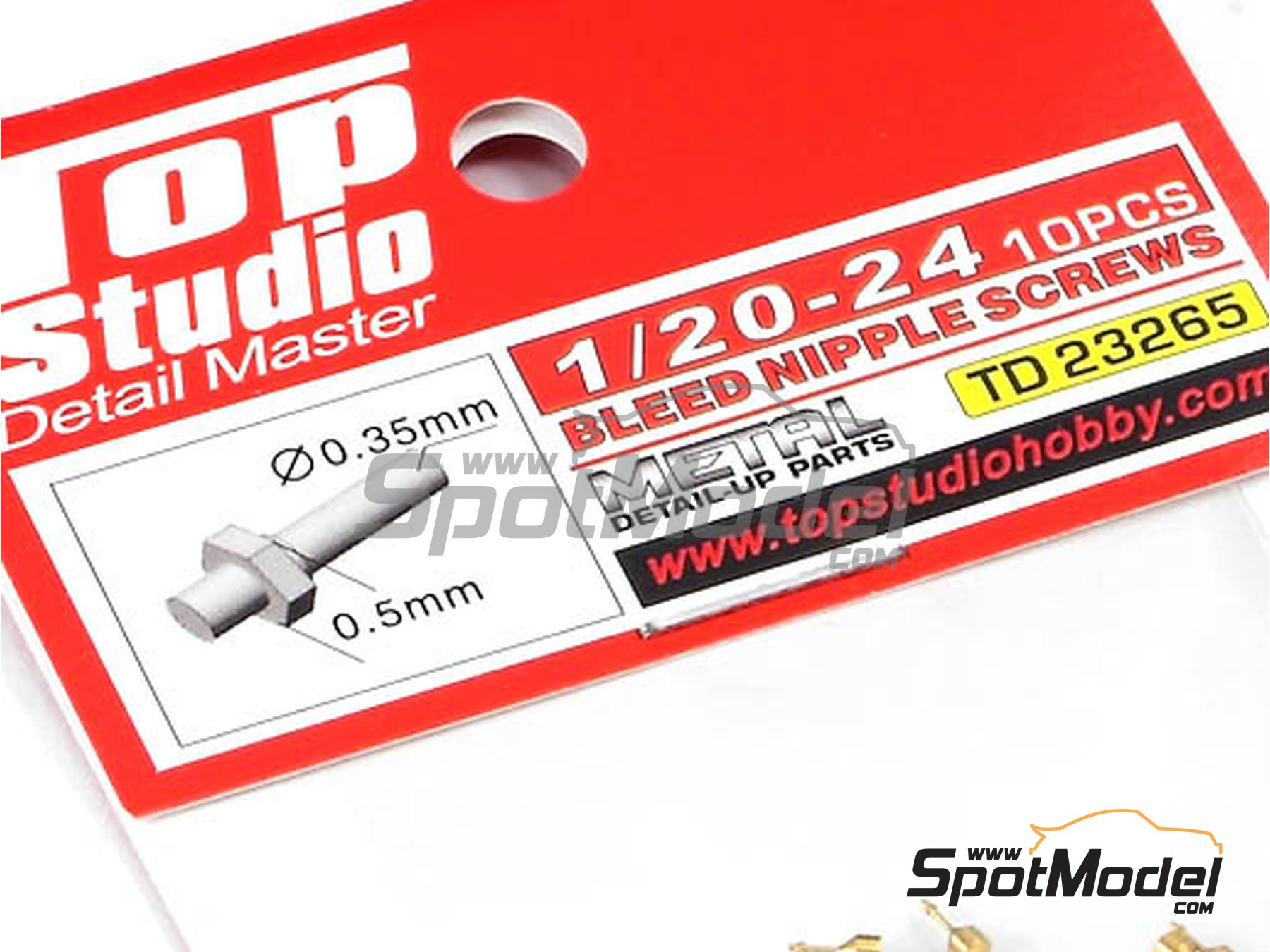 Image 3: Purgadores | Detalle en escala 1/20 fabricado por Top Studio (ref. TD23265)