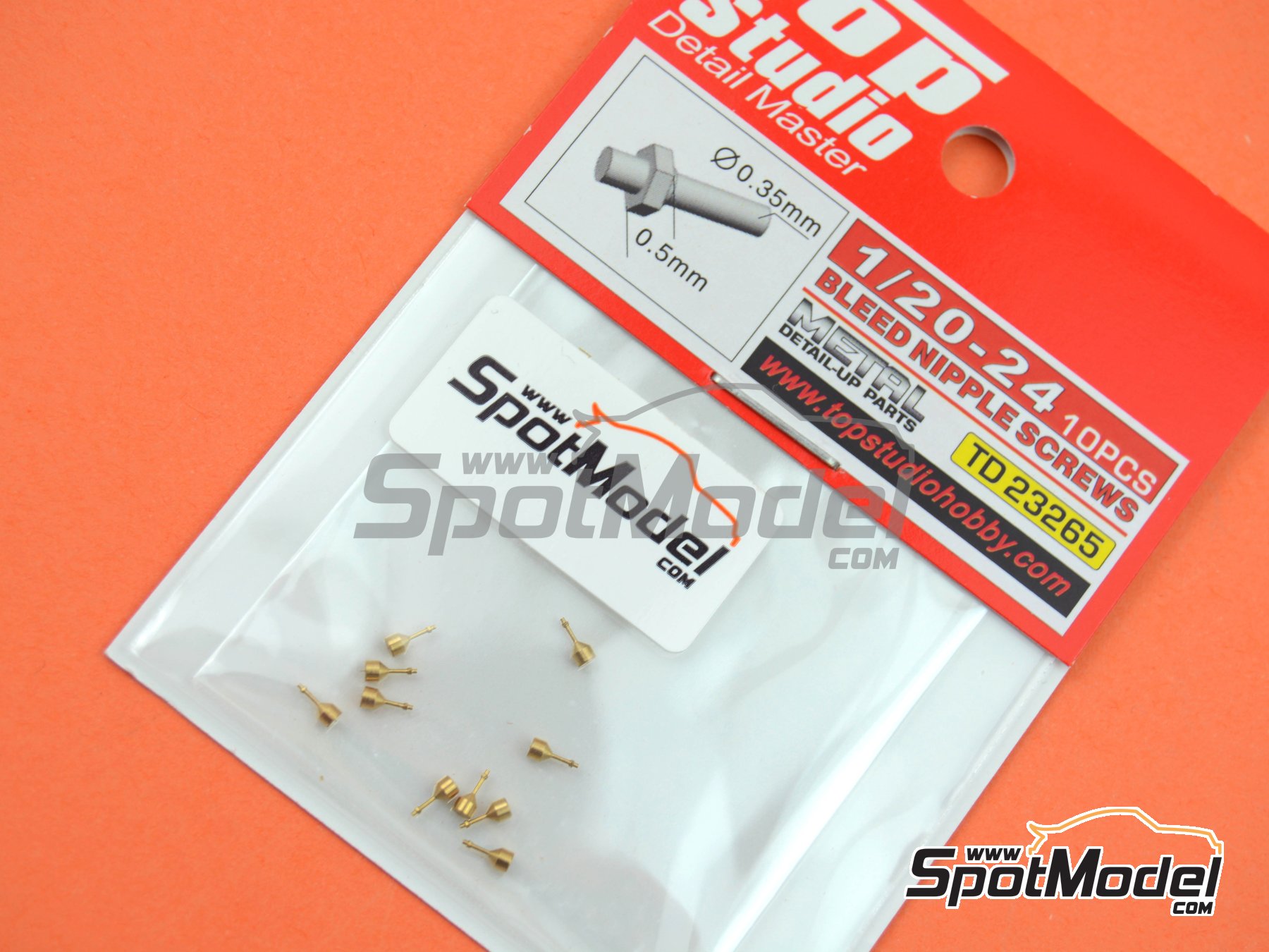 Image 5: Purgadores | Detalle en escala 1/20 fabricado por Top Studio (ref. TD23265)