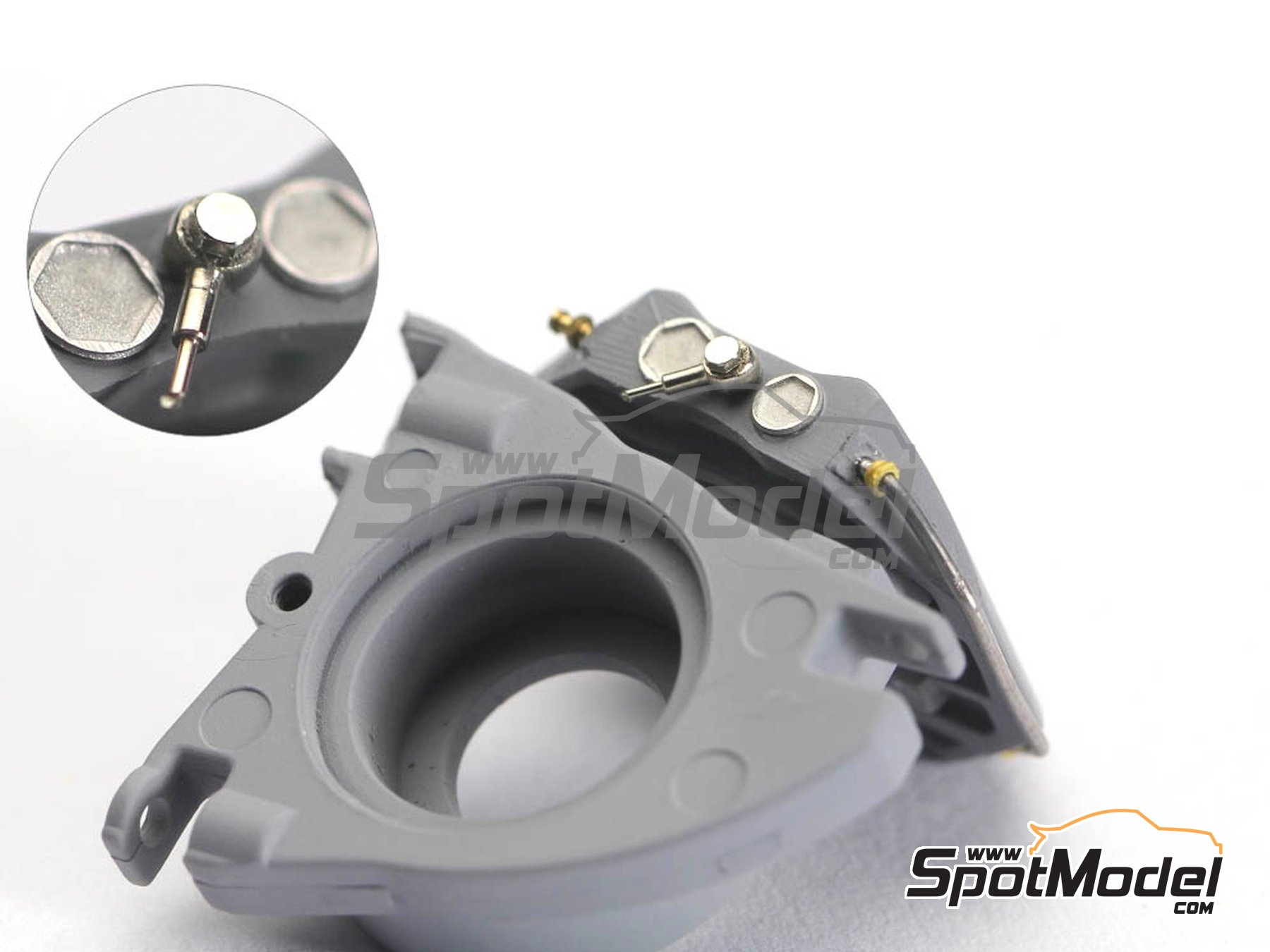 Image 1: Juego de racores completos tipo banjo | Detalle en escala&nbsp;1/12 fabricado por Top Studio (ref.&nbsp;TD23270)