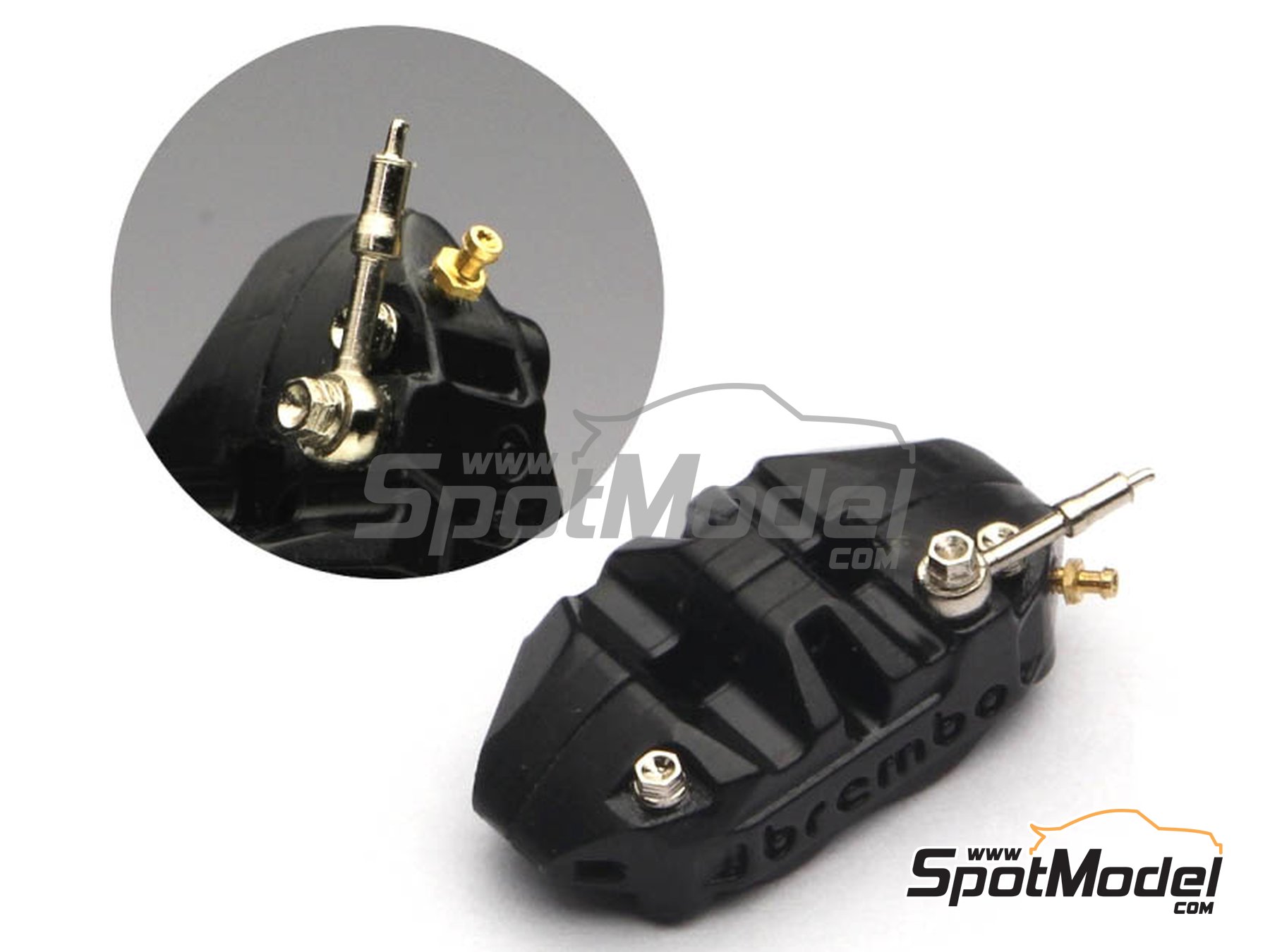 Image 1: Banjo fitting set | Detail in 1/12 scale manufactured by Top Studio (ref. TD23271)