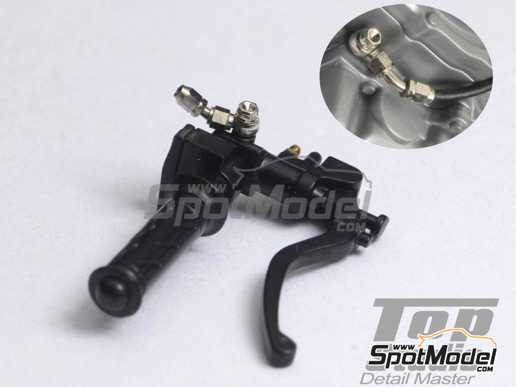 Image 1: Banjo fitting set | Detail in 1/12 scale manufactured by Top Studio (ref.&nbsp;TD23272)