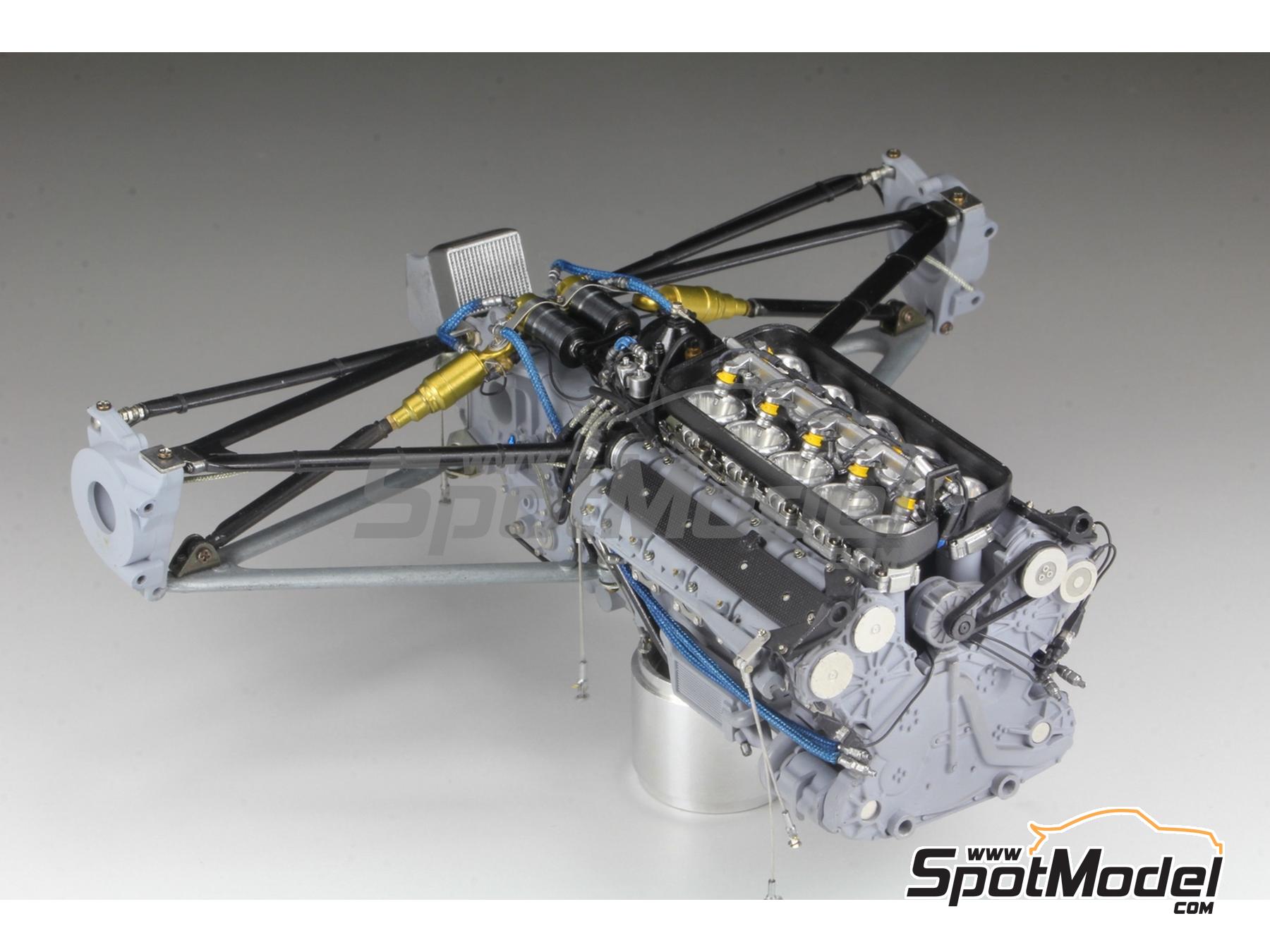 Image 1: Williams Renault FW14B - Motor RS4 -  1992 | Set de mejora y detallado en escala 1/12 fabricado por Top Studio (ref. TD23281)