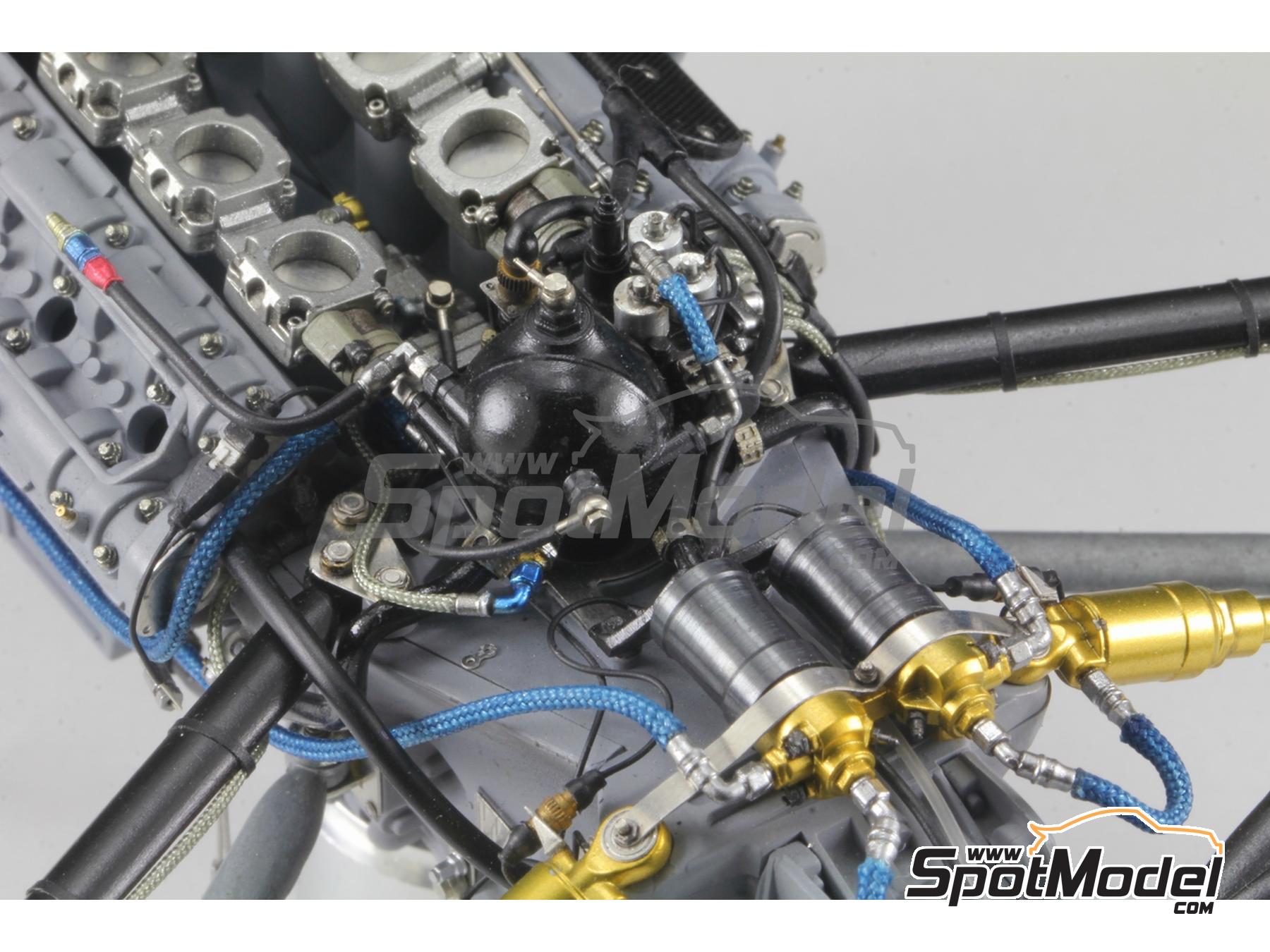 Image 3: Williams Renault FW14B - Motor RS4 -  1992 | Set de mejora y detallado en escala 1/12 fabricado por Top Studio (ref. TD23281)