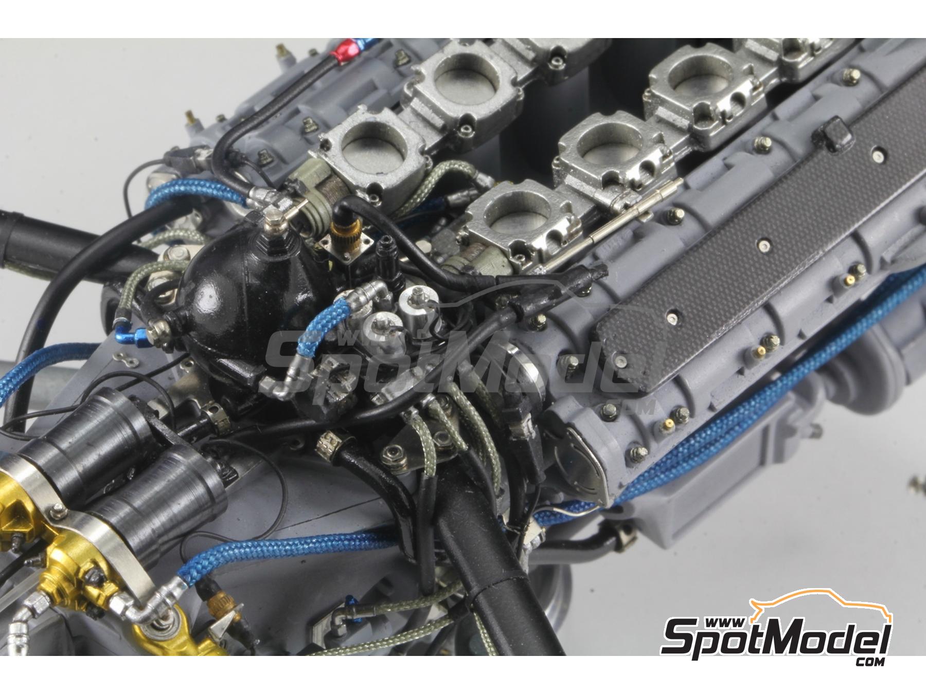 Image 4: Williams Renault FW14B - Motor RS4 -  1992 | Set de mejora y detallado en escala 1/12 fabricado por Top Studio (ref. TD23281)